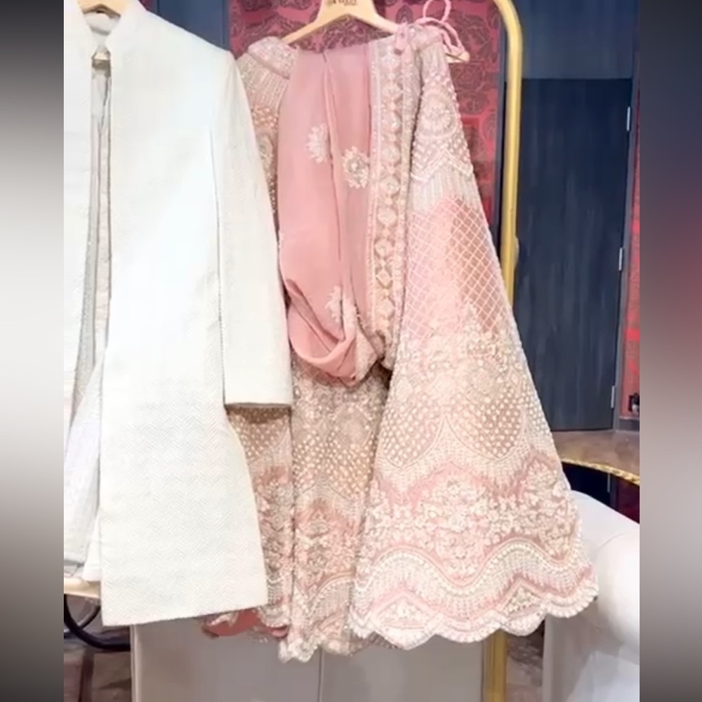 Very heavy beautiful pink lehenga